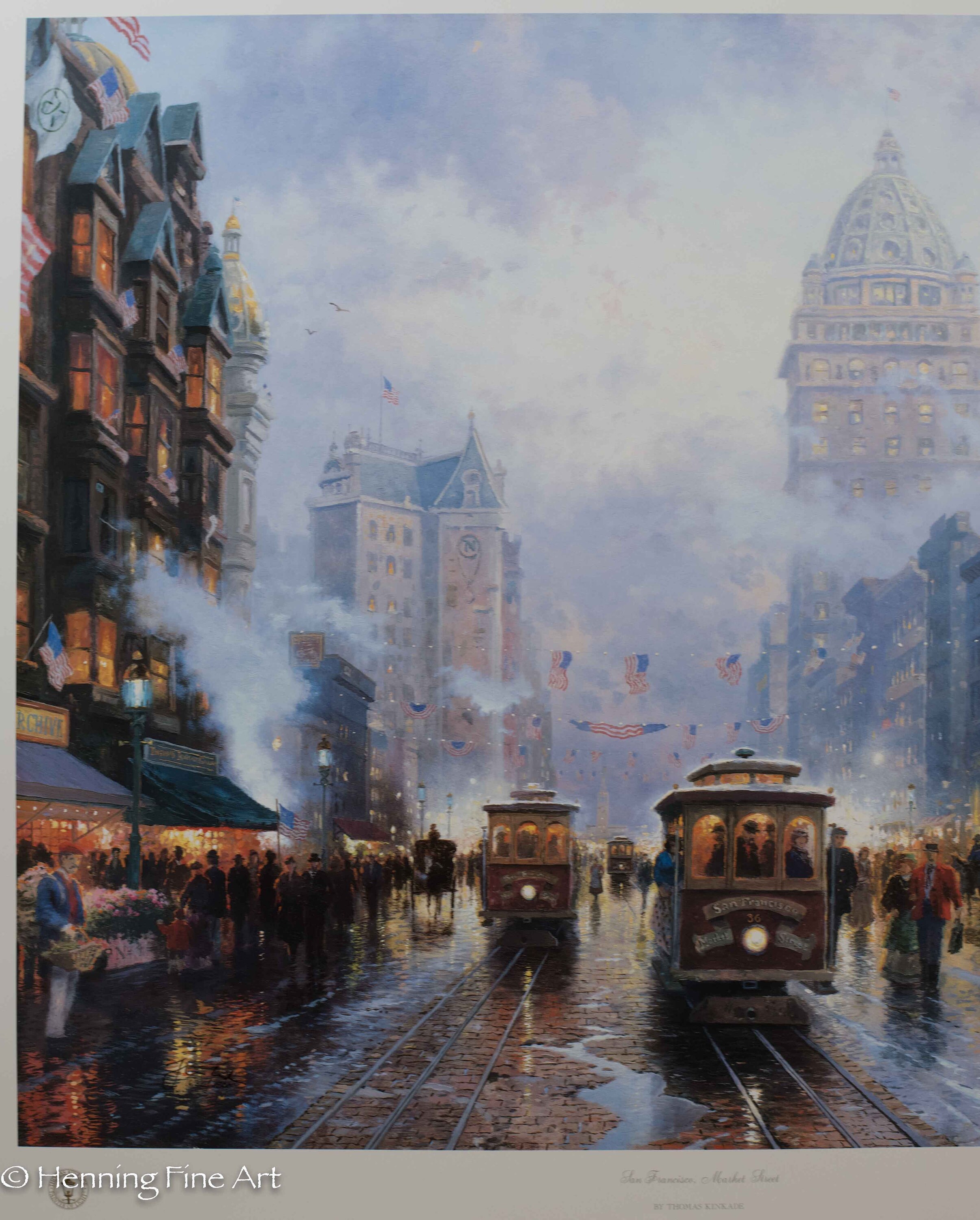 Thomas Kinkade San Francisco, Market Street
