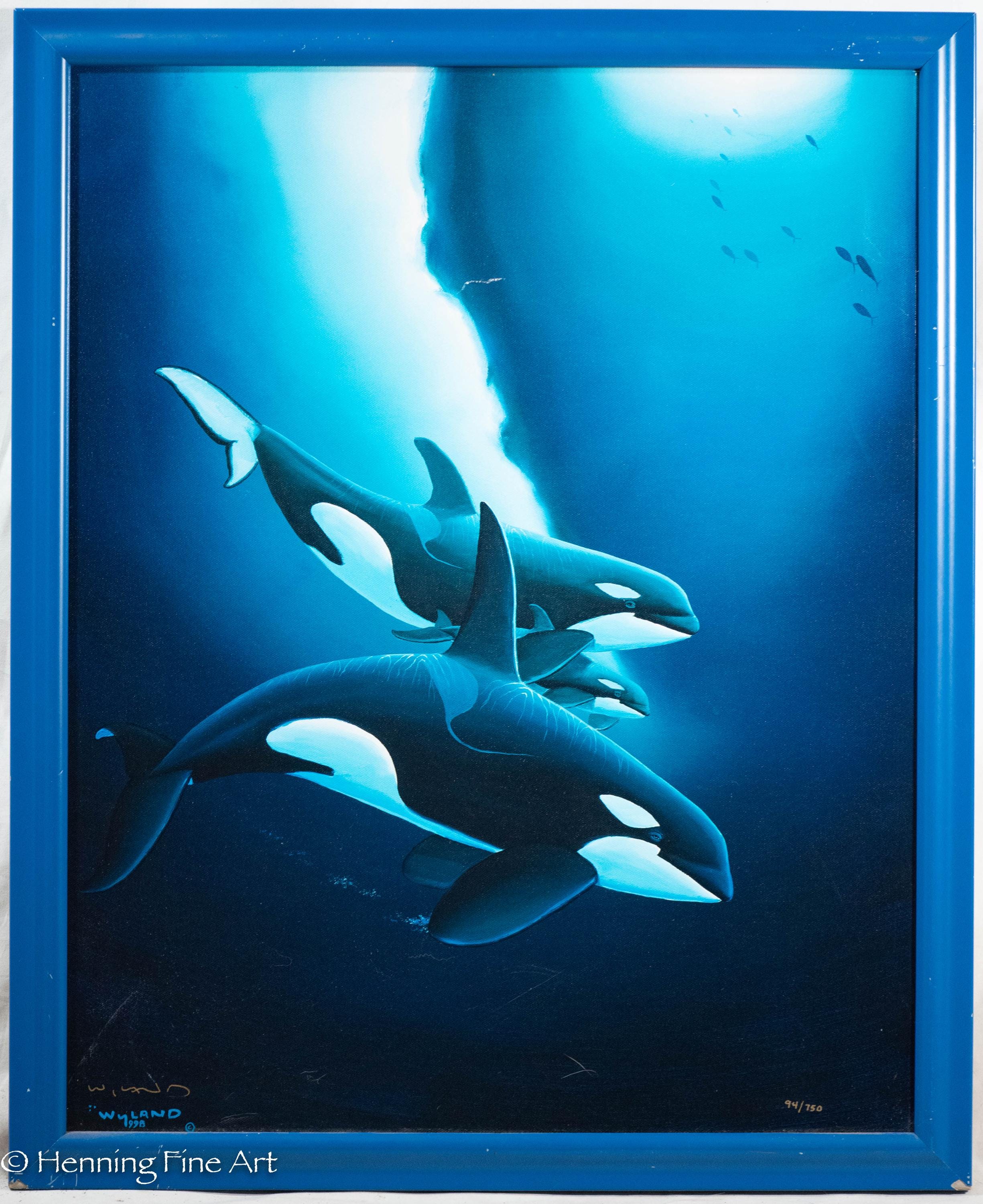 Signed Wyland Art - Etsy Signed Wyland Art - Etsy