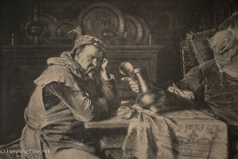 Antique William Shakespeare Falstaff and Bardolph Henry IV Etsy