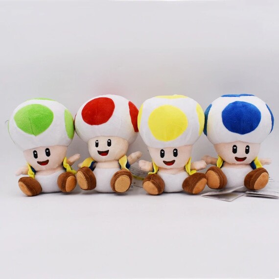mario toad plush