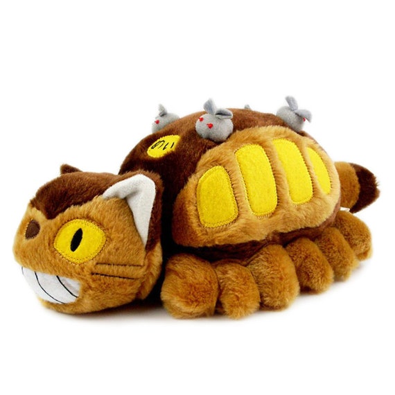 30cm Totoro Cat Bus Plush My Neighbor Totoro Soft Toy Stuffed Animal Plush Studio Ghibli Novelty Soft Toy Gift Boy Girls Party Favors Gifts