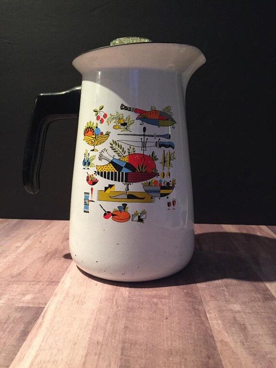  Enamel Coffee Pot Enamel Percolator Coffee Pot