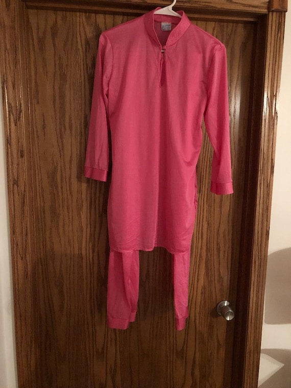 Jill Andrea of New York 1970s Pajama Set Size Med… - image 1