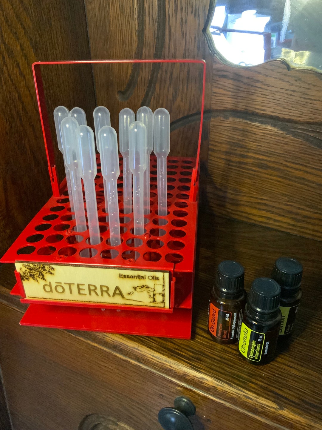 Essential Oil Apothecary Rack Size Large - Etsy