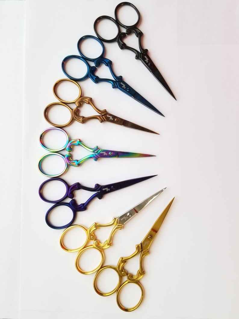 CUT SHARP Embroidery Scissors Fabric Scissors 4 Etsy
