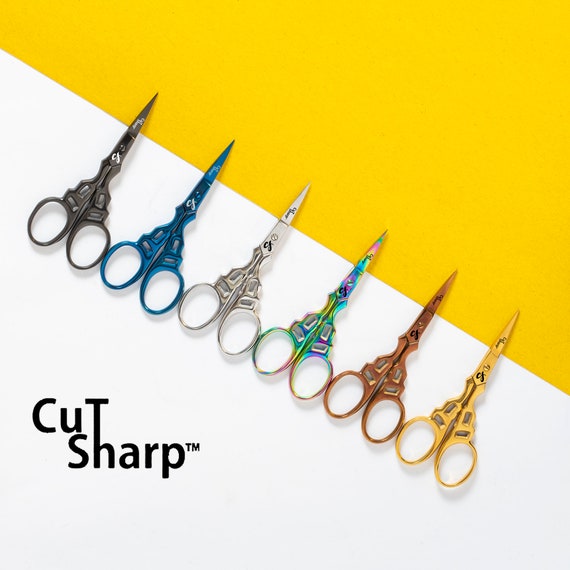 CUT SHARP Embroidery Fabric Scissors 3.5 Stainless Steel Shears