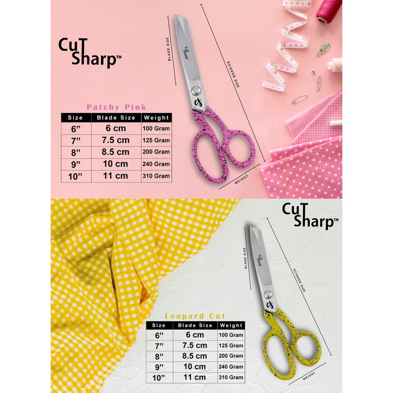 CUT SHARP Fabric Scissors Premium Sewing scissors Heavy Etsy