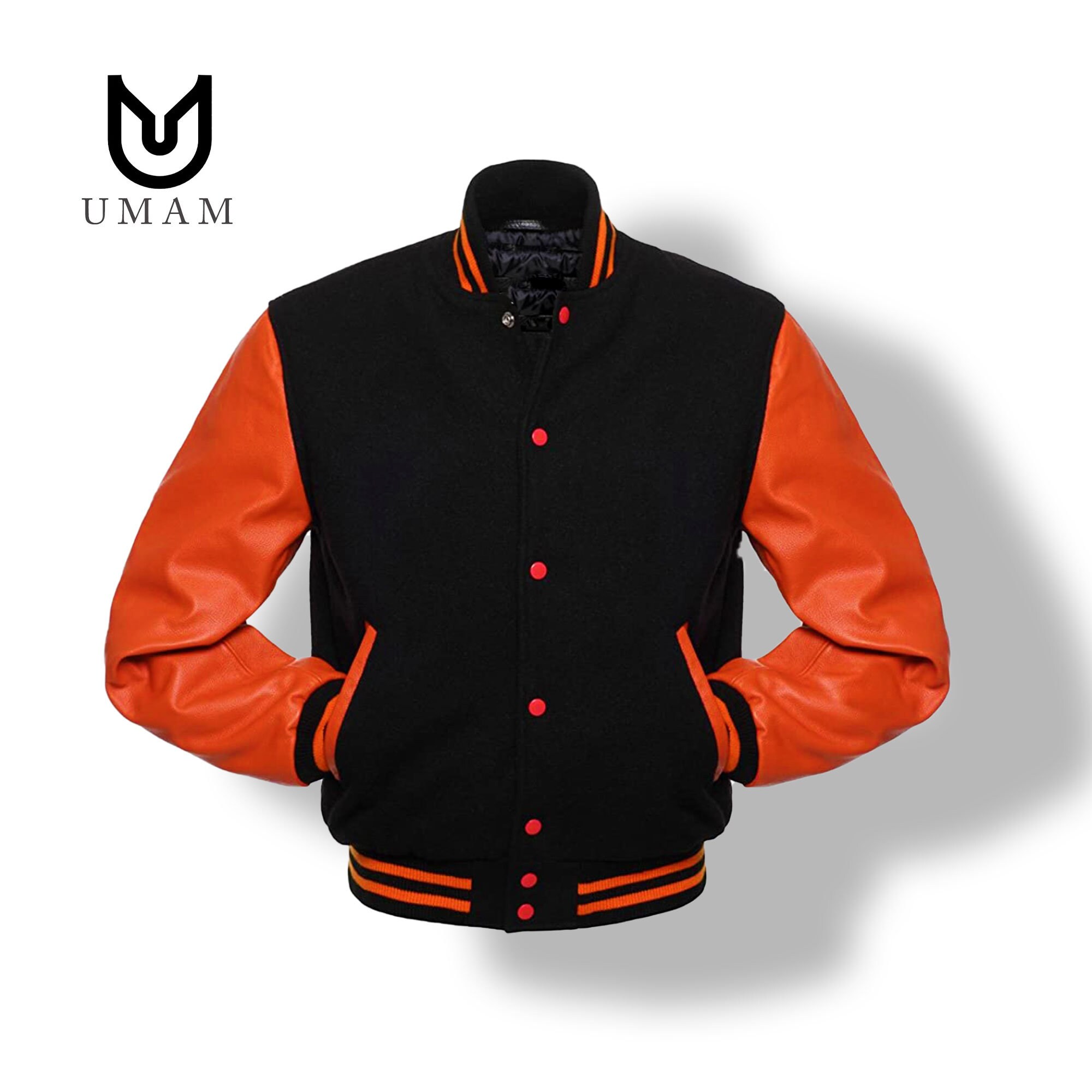 Varsity Jacket For Baseball Letterman Of Sky Wool And Snake Skin Sublimated  Cowhide Leather Sleeves (XXS, SKY) at  Men's Clothing store