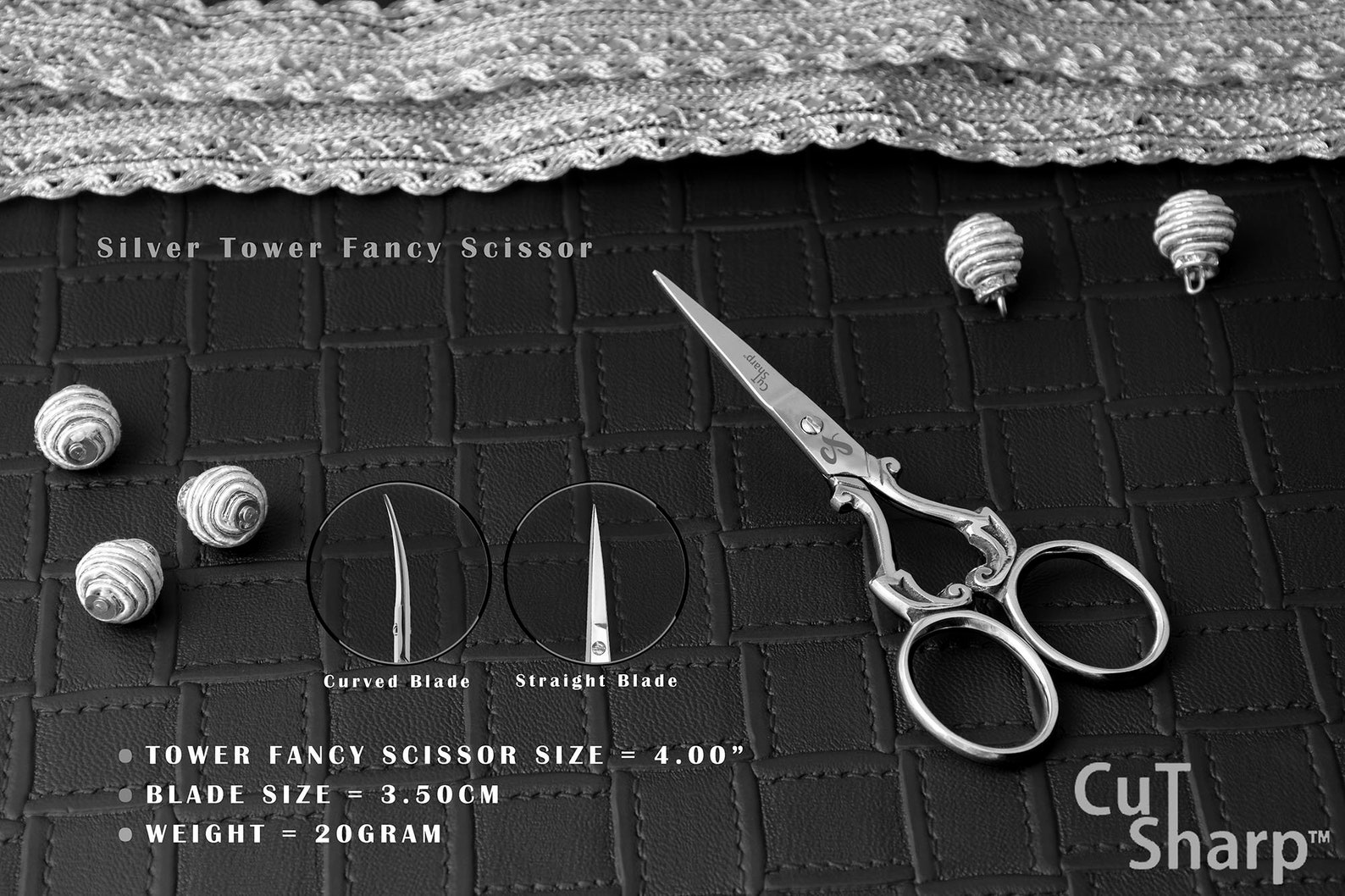 CUT SHARP Embroidery Scissors Fabric Scissors 4 Etsy