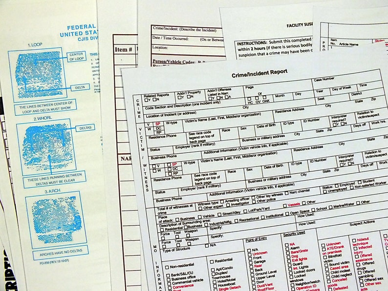 Police Folder for FBI Cosplay Investigations & Games. - Etsy