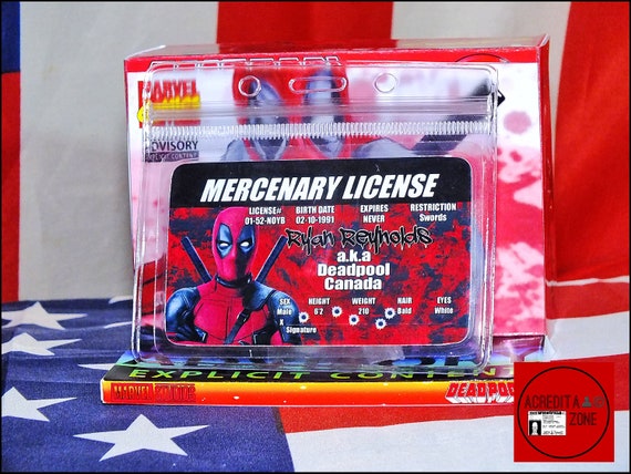 Deadpool Id Card