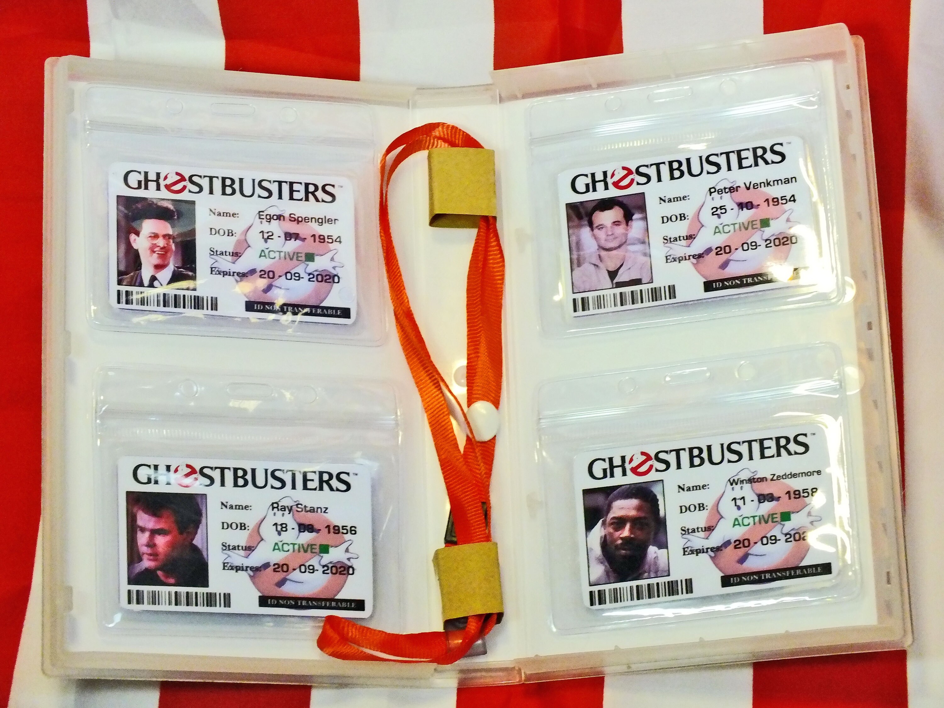 Kit vhs Cazafantasmas Ghostbuster id badge Etsy
