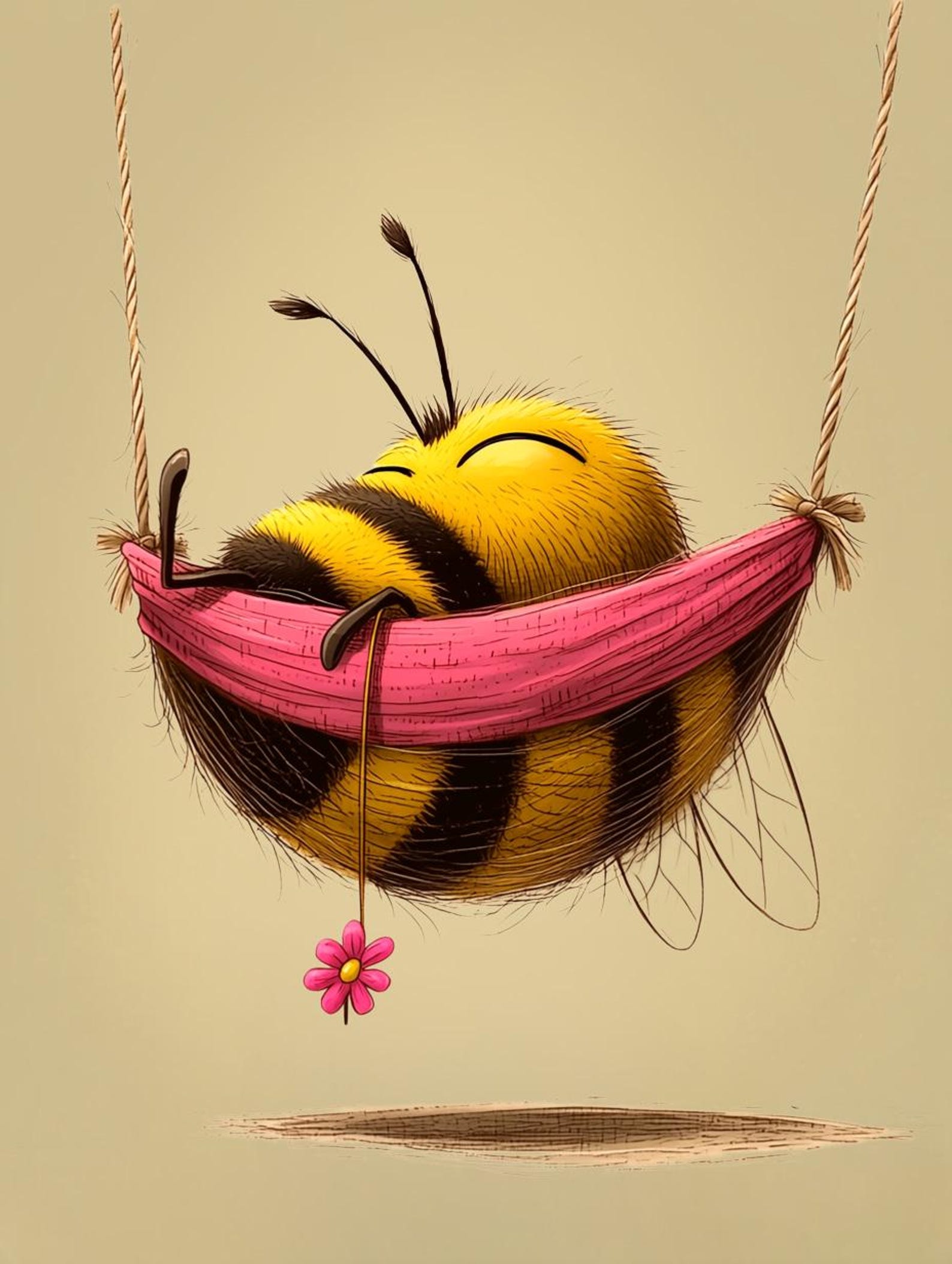 Whimsical Bee 55 Clipart + 15 Backgrounds, DIY Card, Junk Journal Kit ...