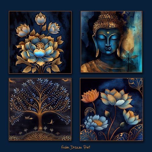 Set of 3 Indian Wall Art India Wall Decor Instant Download Etsy