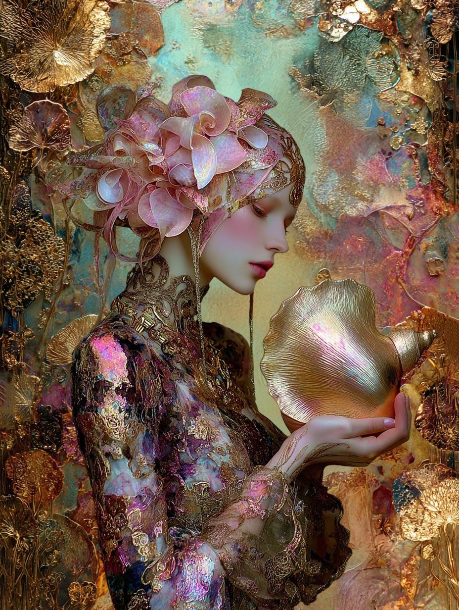 Golden Scent Portraits Part 3 - 35 PNG + 15 Backgrounds - DIY, Cards ...