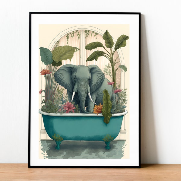 Fun Bathroom Wall Art Etsy
