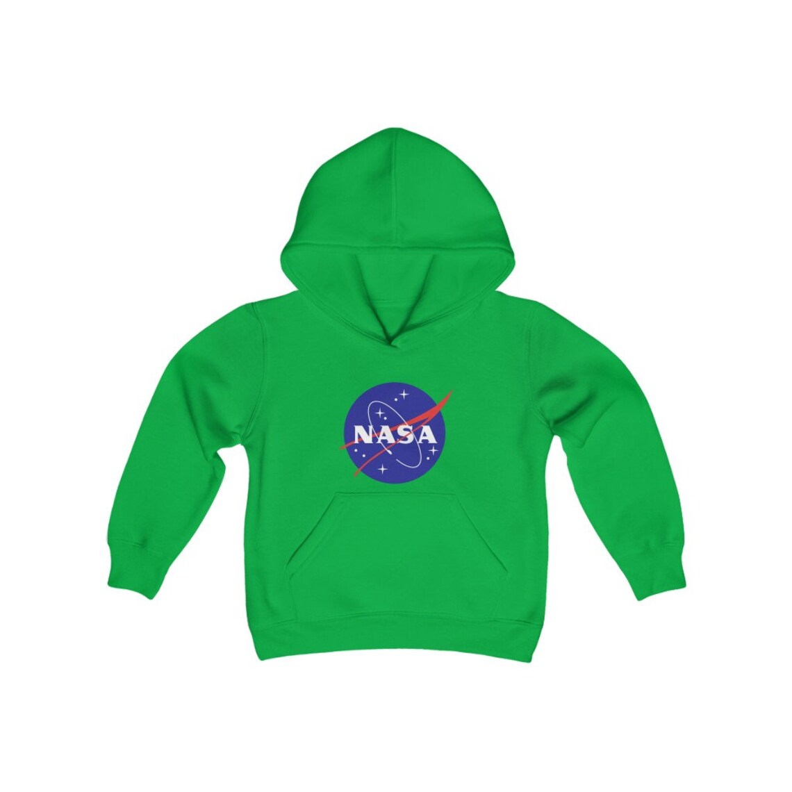 NASA Logo Hoodie Kids NASA Meatball Logo Hooded Sweater Kids Etsy