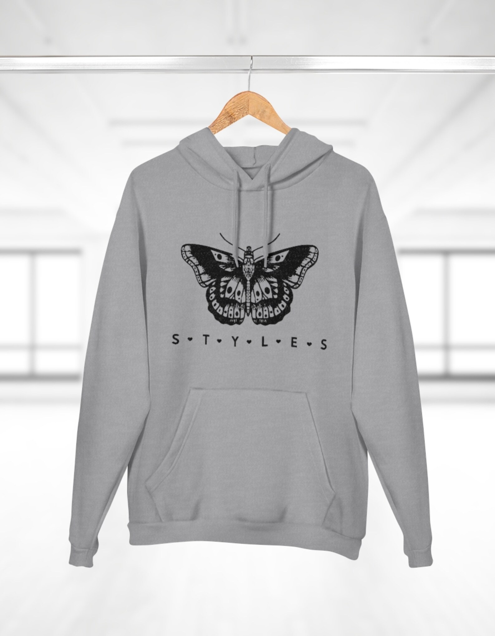 butterfly hoodie and sweatpants