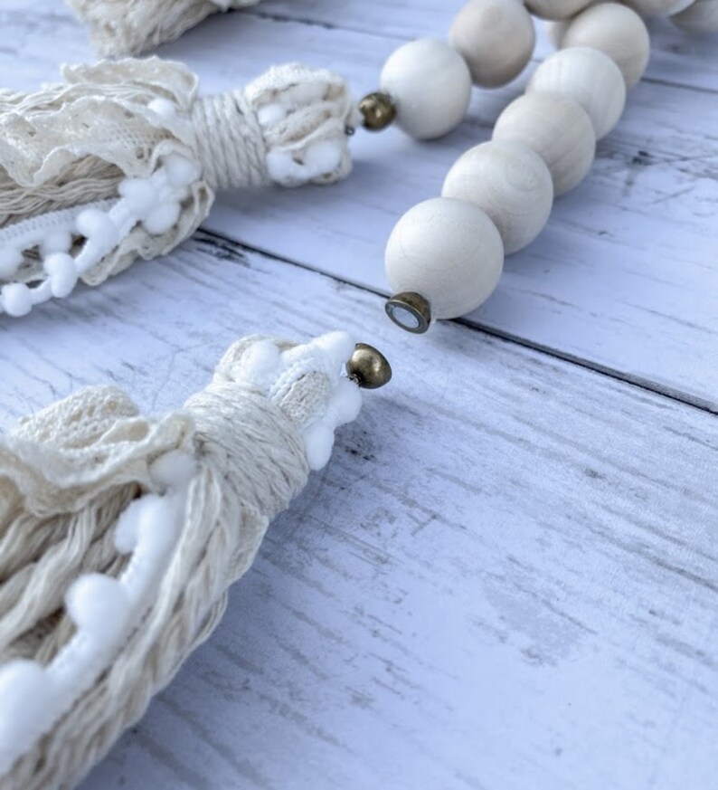 Interchangeable Farmhouse Beads Farmhouse Bead Garland Etsy