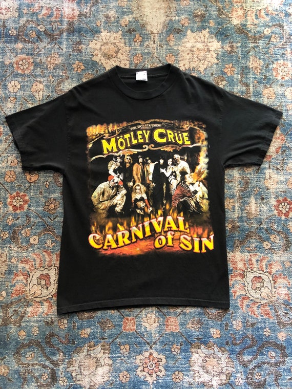 Motley Crue Carnival of Sin 2005 Tour Vintage Dist