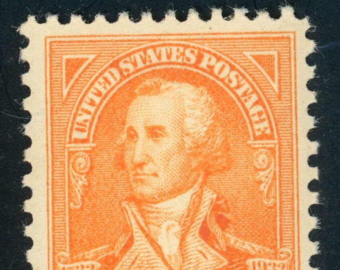 George Washington Bicentennial 6-Cent United States Stamp Issued 1932