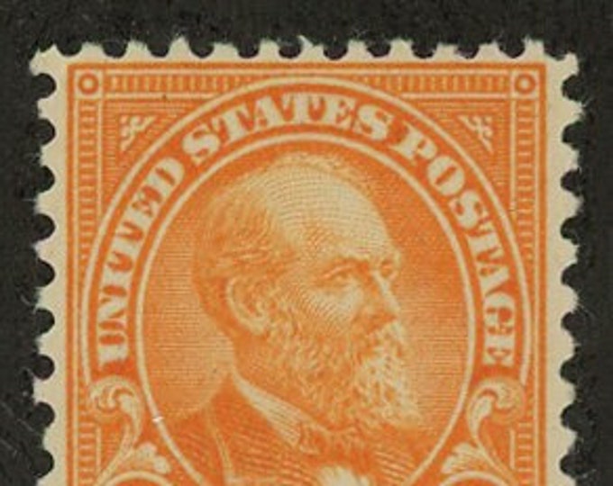 James A Garfield 6 Cent United States Postage Stamp Issued 1927