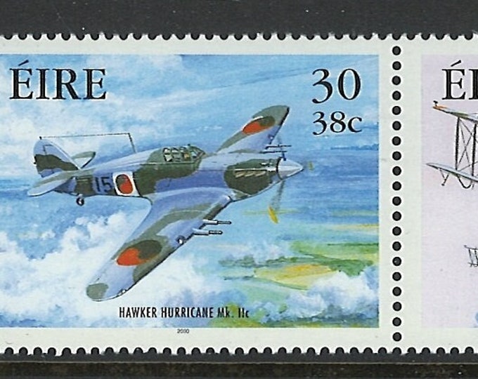 Military Aircraft Set of Four Ireland Postage Stamps