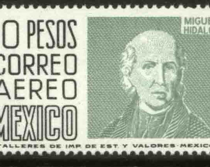 1975 Miguel Hidalgo Mexico Airmail Postage Stamp Mint Never Hinged