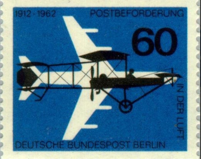 1962 Air Mail Transport Germany Berlin Postage Stamp Mint Never Hinged