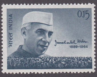 Jawaharlal Nehru India Postage Stamp Issued 1964