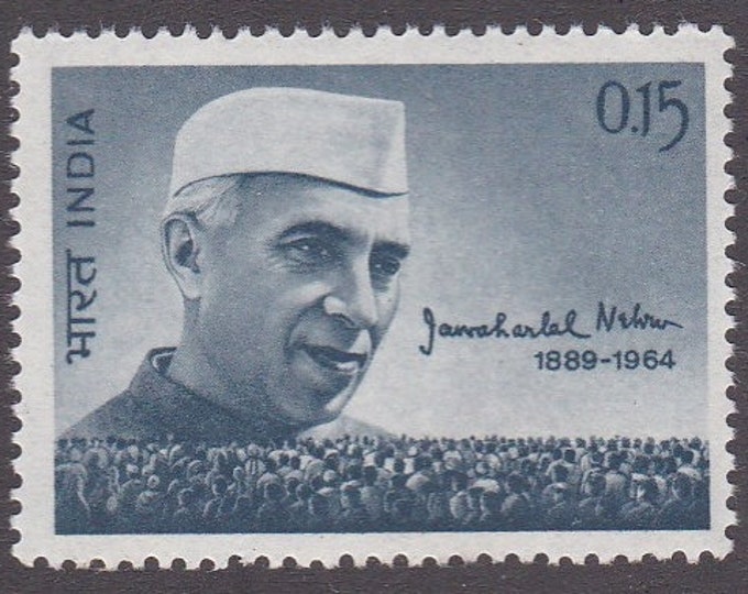 Jawaharlal Nehru India Postage Stamp Issued 1964