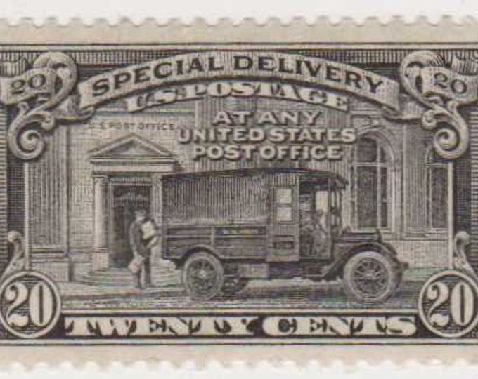 1951 Post Office Truck 20-Cent United States Special Delivery Postage Stamp