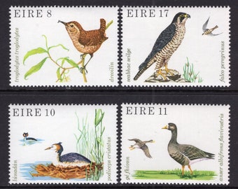 Irish Birds Set of Four Ireland Postage Stamps Issued 1979