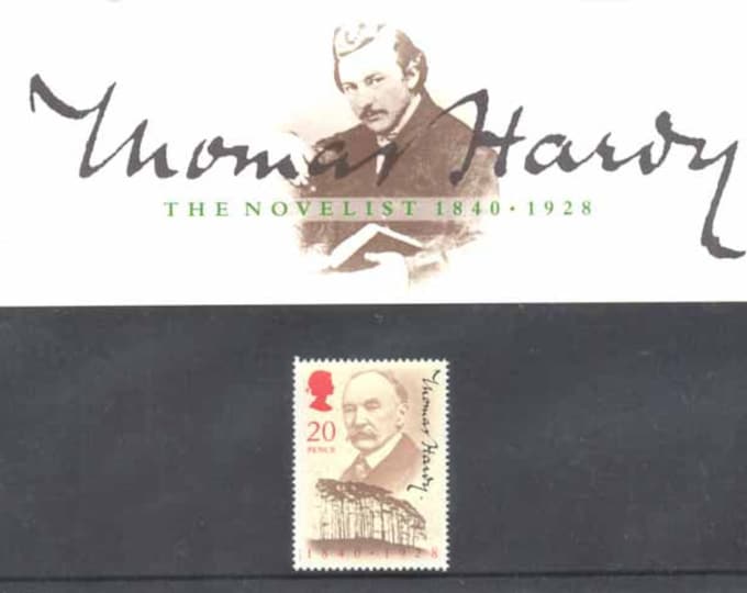 Thomas Hardy Great Britain Postage Stamp Presentation Pack Issued 1990