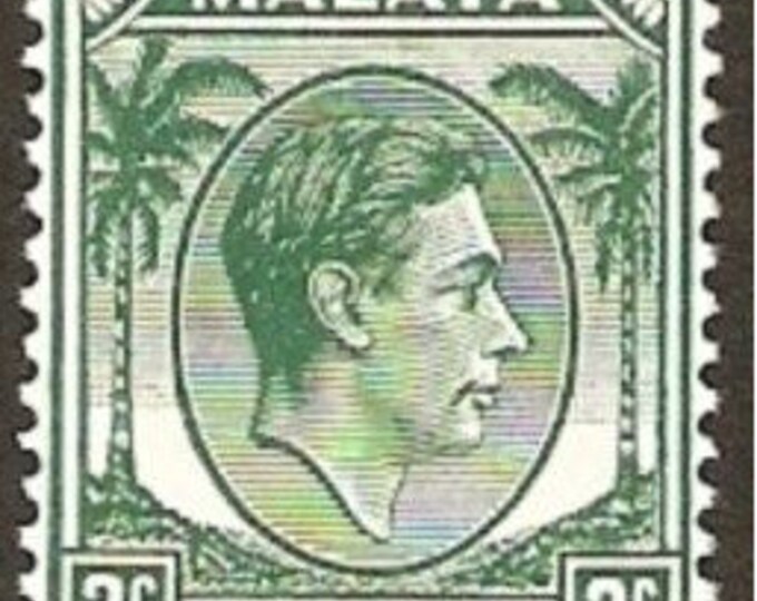 1948 King George VI Singapore Postage Stamp Mint Never Hinged