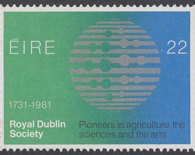 1981 Royal Dublin Society Ireland Postage Stamp Mint Never Hinged