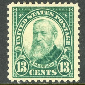 US 1926 Benjamin Harrison Postage Stamp Mint Never Hinged