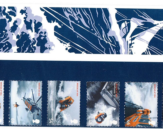 2008 Mayday Rescue at Sea Great Britain Postage Stamp Presentation Pack by Royal Mail