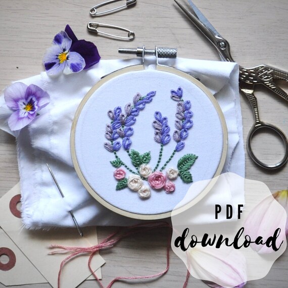 Beginner DIY Embroidery Pattern PDF Download 3 | Etsy