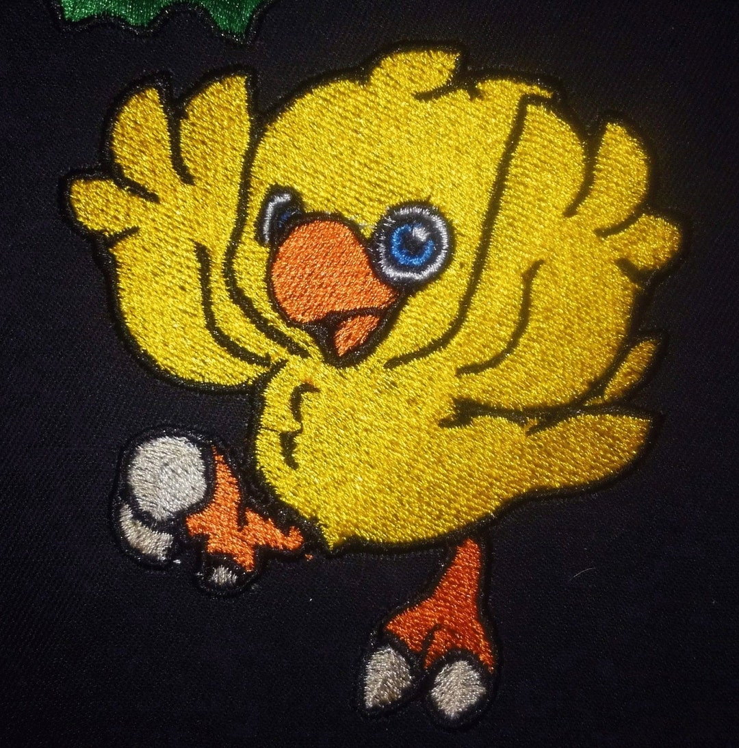 Final Fantasy Alpha Chocobo Sew on Patch 4 X 3.67 Inches - Etsy