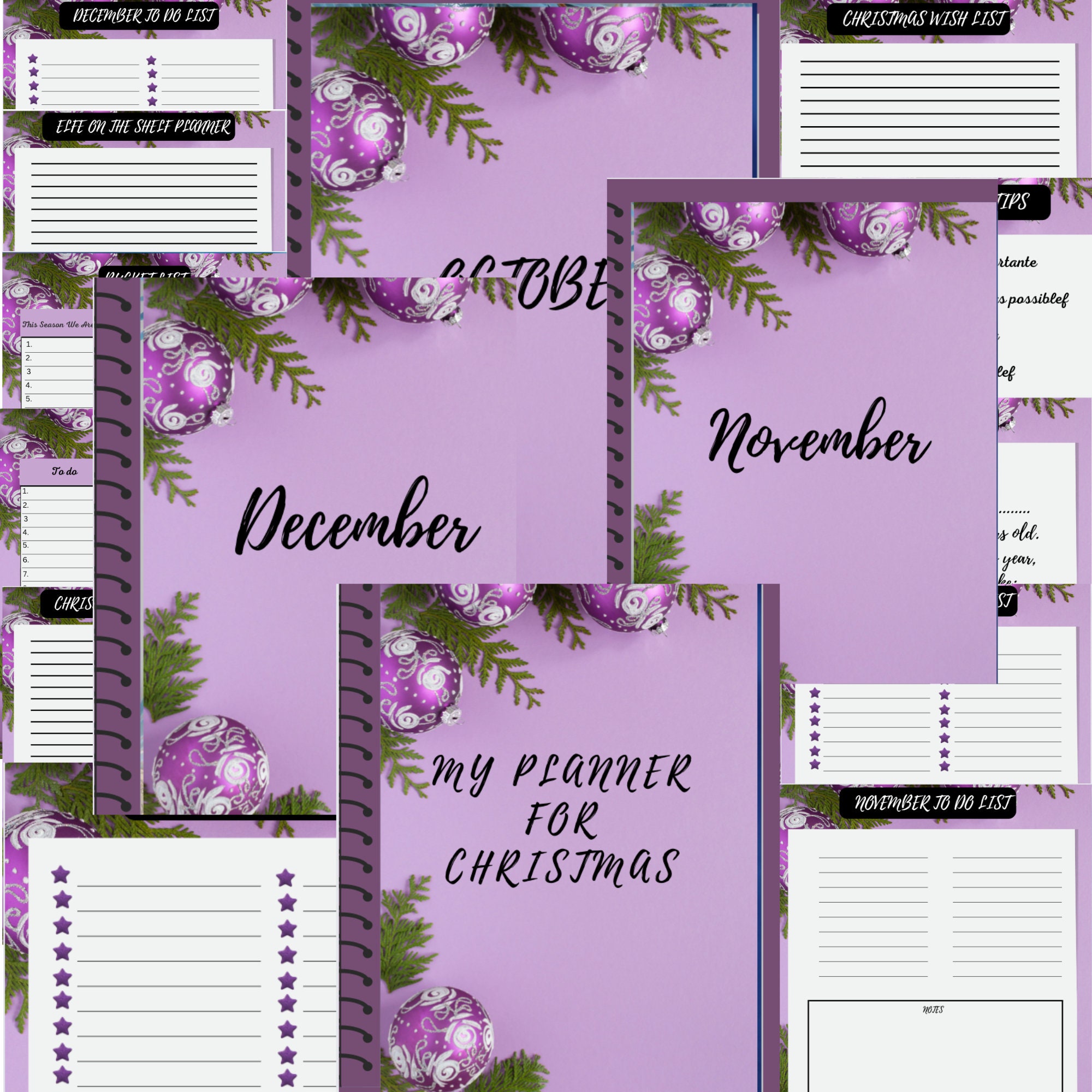 christmas-planner-printable-pdf-christmas-binder-etsy-canada