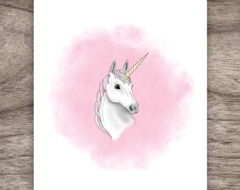 Unicorn Digital Print