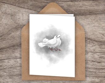Dove "Extra Love" Greeting Card