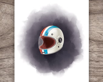 Helmet "Easy Rider" Digital Print