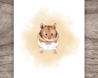 Hammy Digital Print