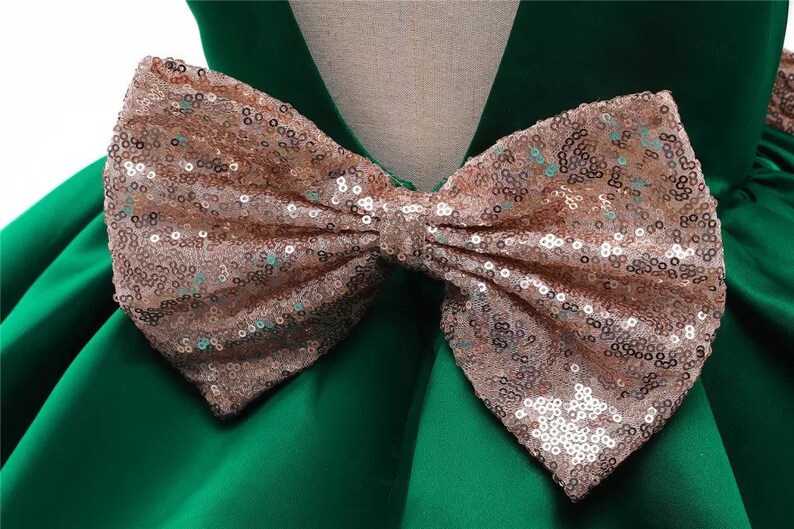 Emerald Green Dress Toddler Baby Girl Dress Dress for Girls Etsy