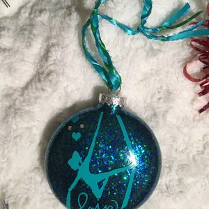 Aerial Silks Ornament - Molly