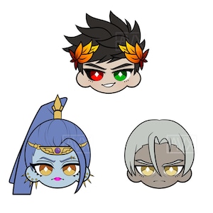 Hades Chibi Stickers