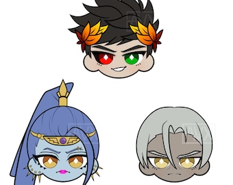 Hades Chibi Stickers