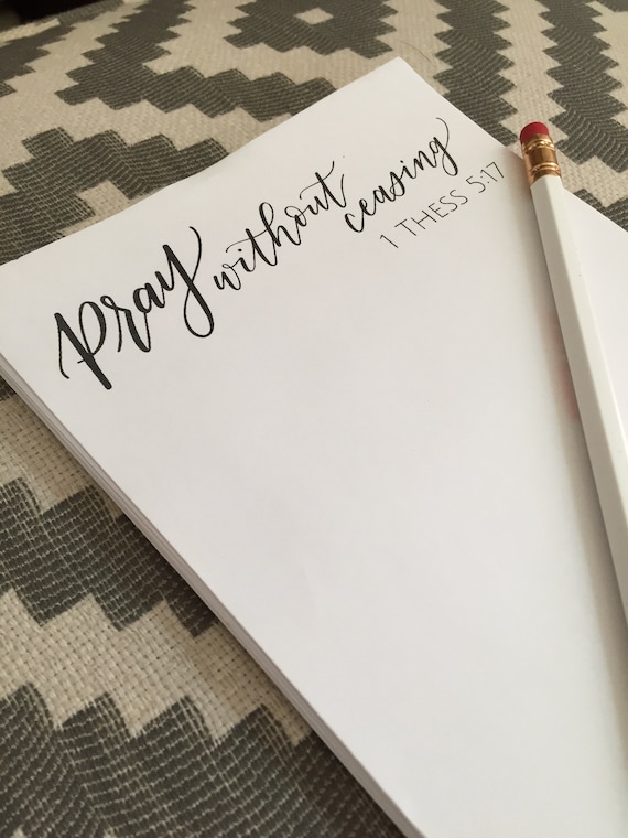 Prayer Notepad List Prayer Notepad List